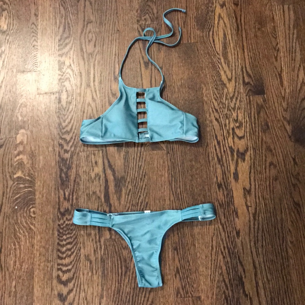 Green bikini